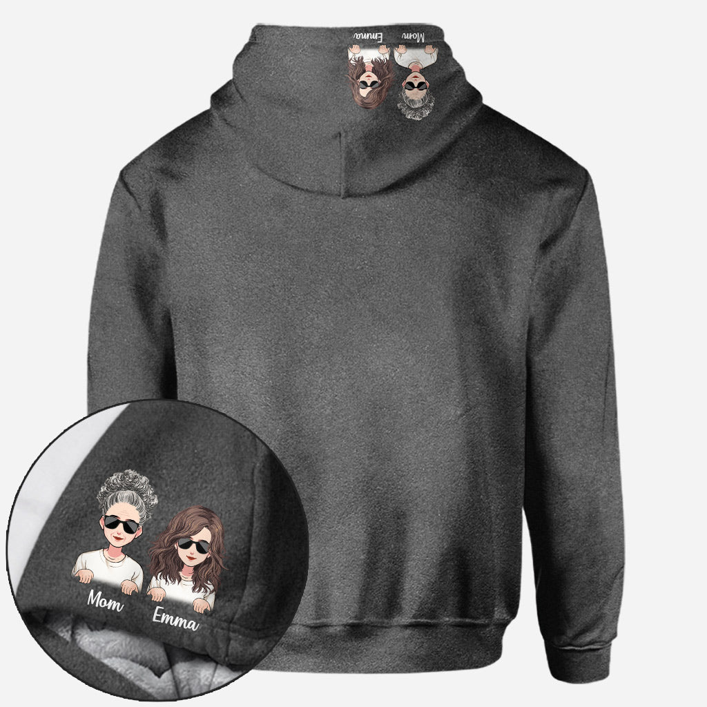 Telle mère, telle fille - Cadeau pour maman, fille, fils, enfant (2-16 ans) - T-shirt personnalisé intégral