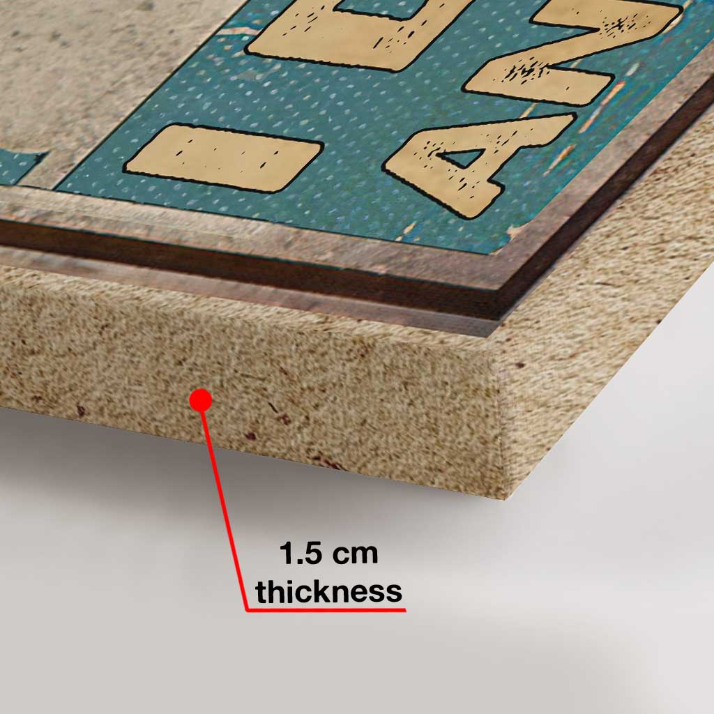 Je lis des livres, je bois - Toile et affiche personnalisées