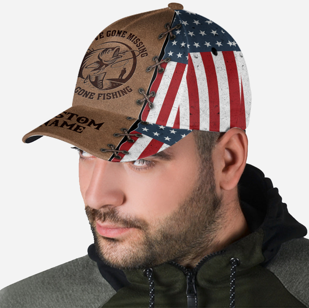 Je suis allé pêcher - Casquette de pêche classique personnalisée