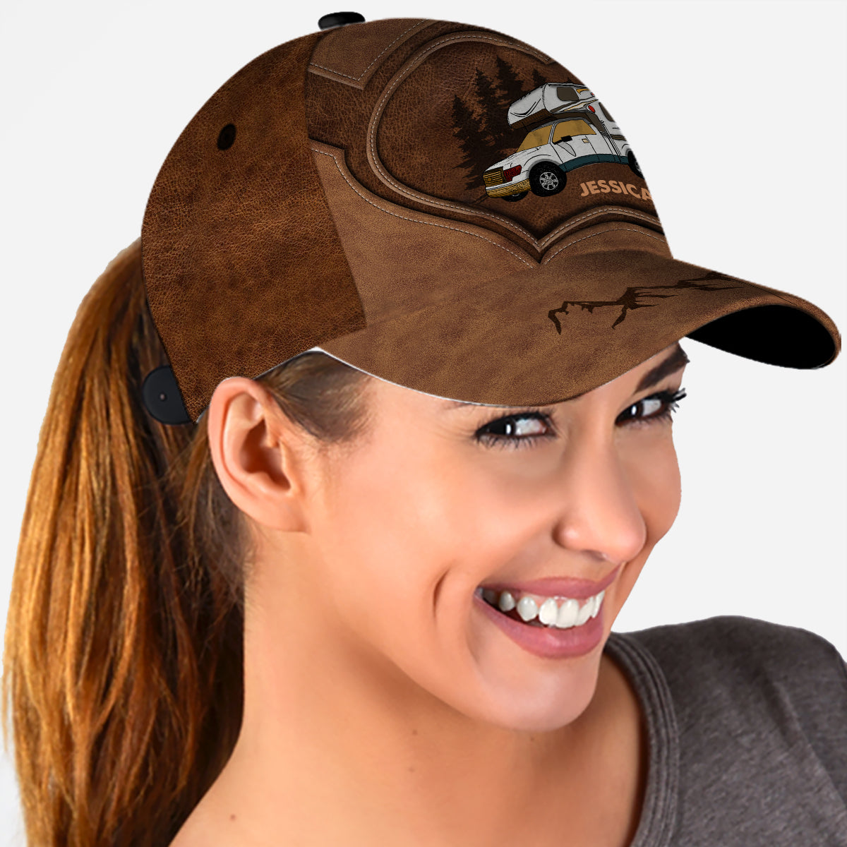 Happy Camper - Personalized Camping Classic Cap