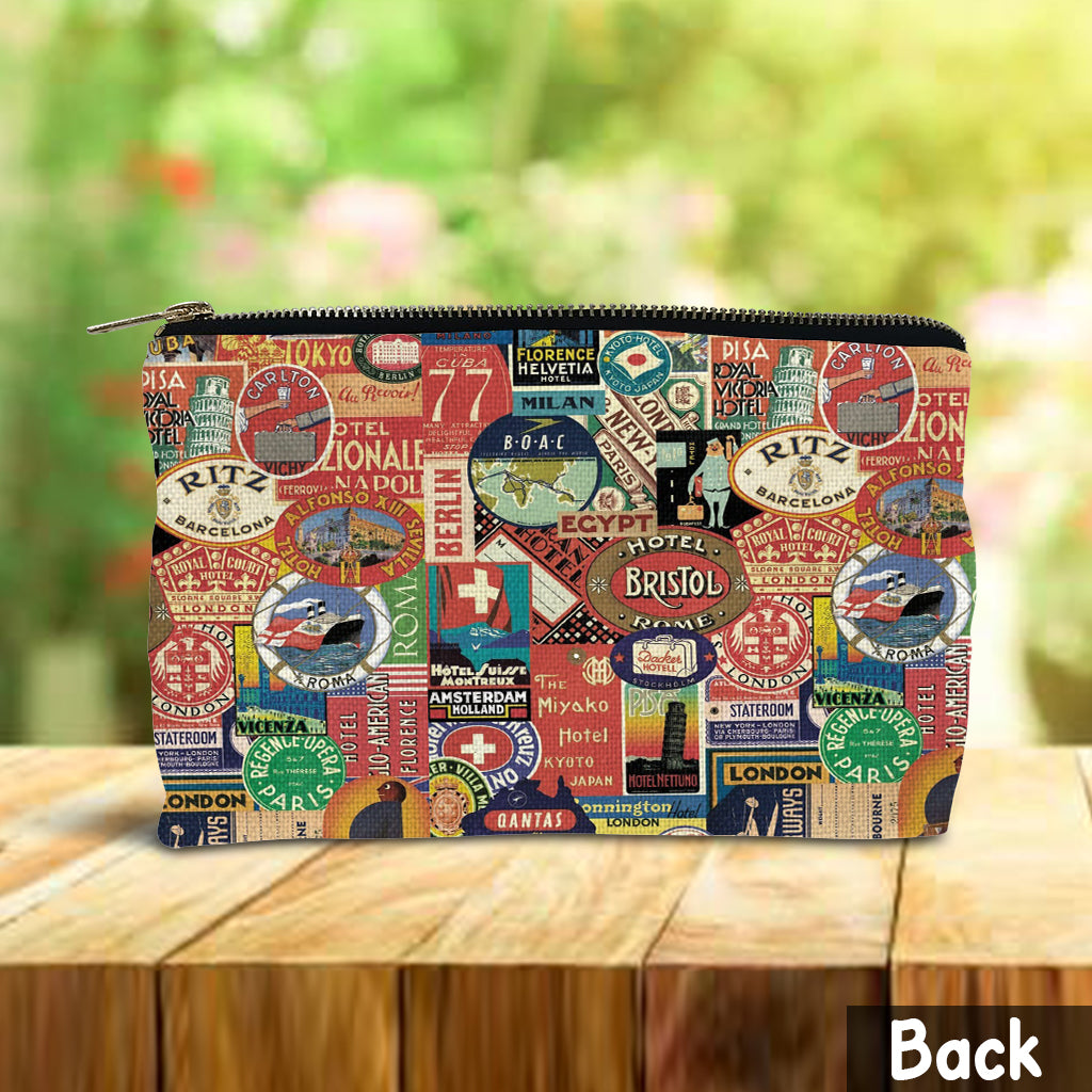 Documents de voyage familiaux - Pochette de voyage personnalisée