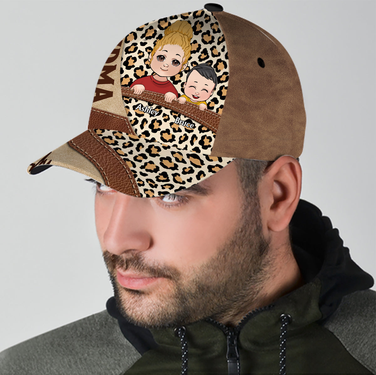 Meilleure grand-mère Mimi Mom du monde - Casquette classique personnalisée pour grand-mère