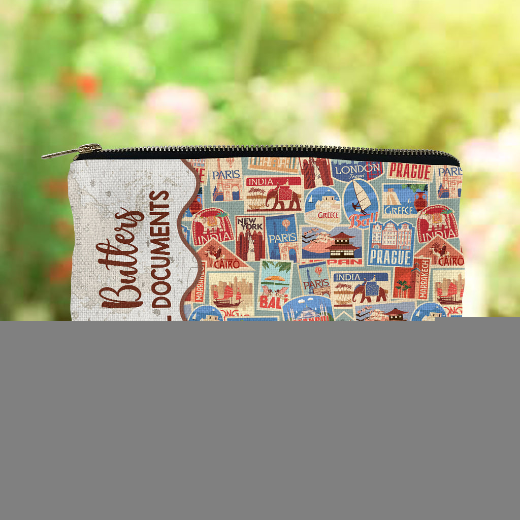 Documents de voyage familiaux - Pochette de voyage personnalisée
