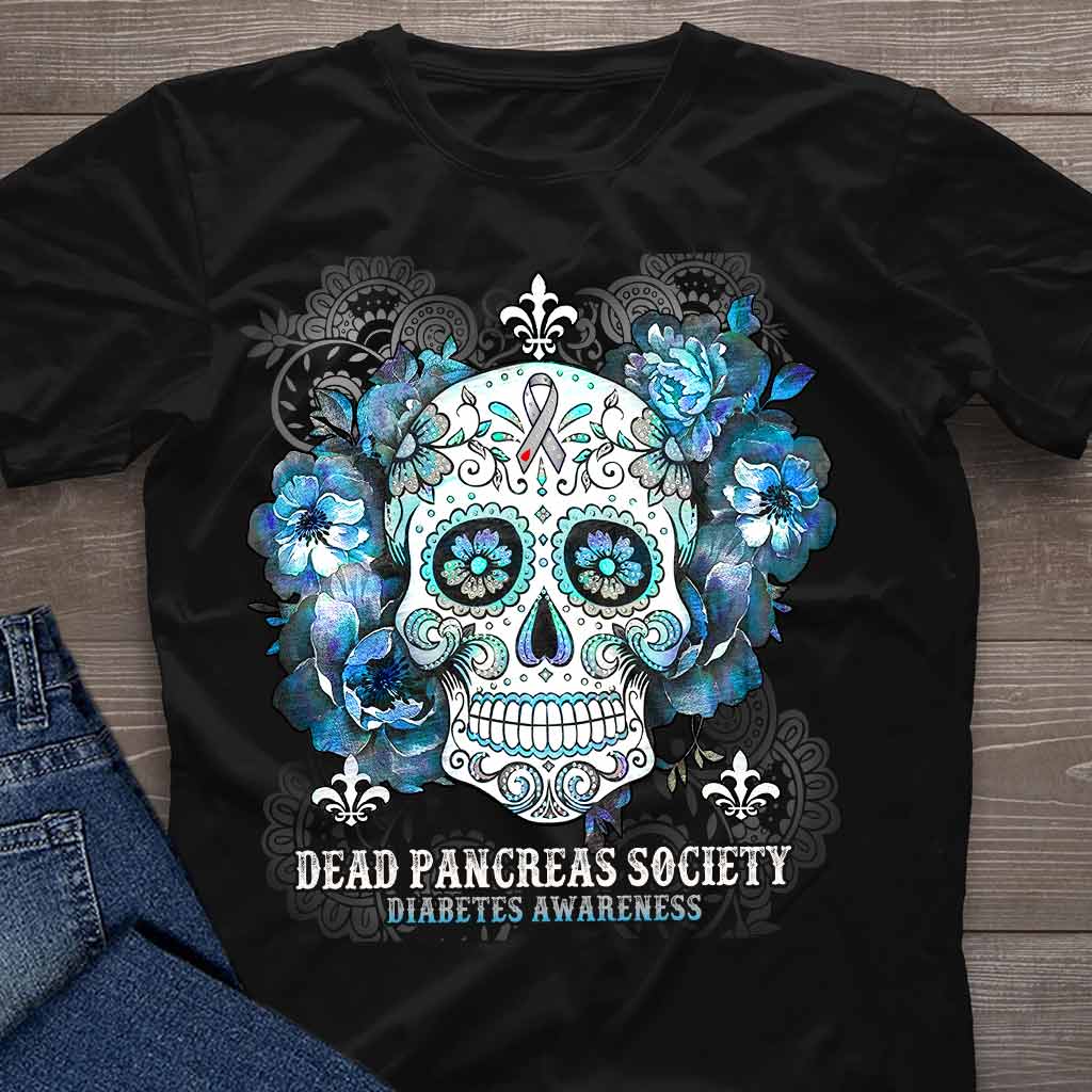 T-shirt et sweat-shirt à capuche de la Dead Pancreas Society (Sensibilisation au diabète) 102021