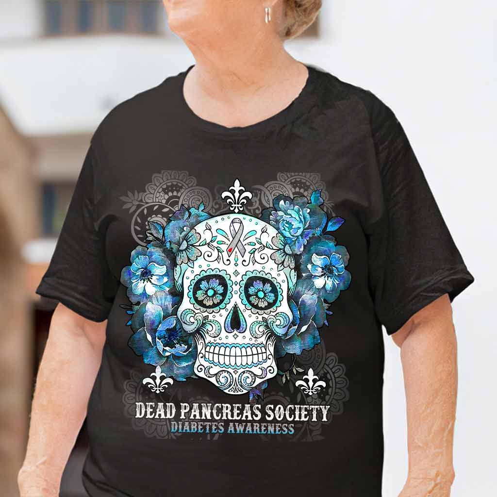 T-shirt et sweat-shirt à capuche de la Dead Pancreas Society (Sensibilisation au diabète) 102021