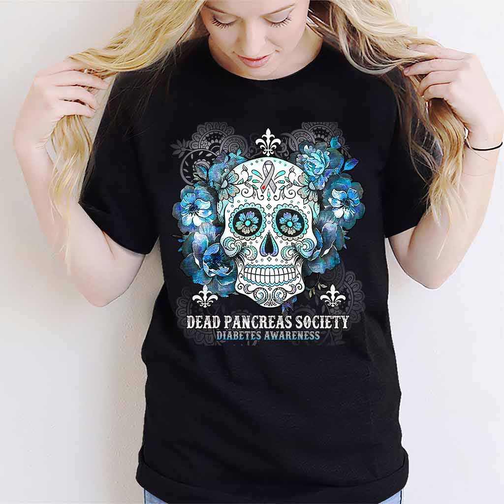 T-shirt et sweat-shirt à capuche de la Dead Pancreas Society (Sensibilisation au diabète) 102021