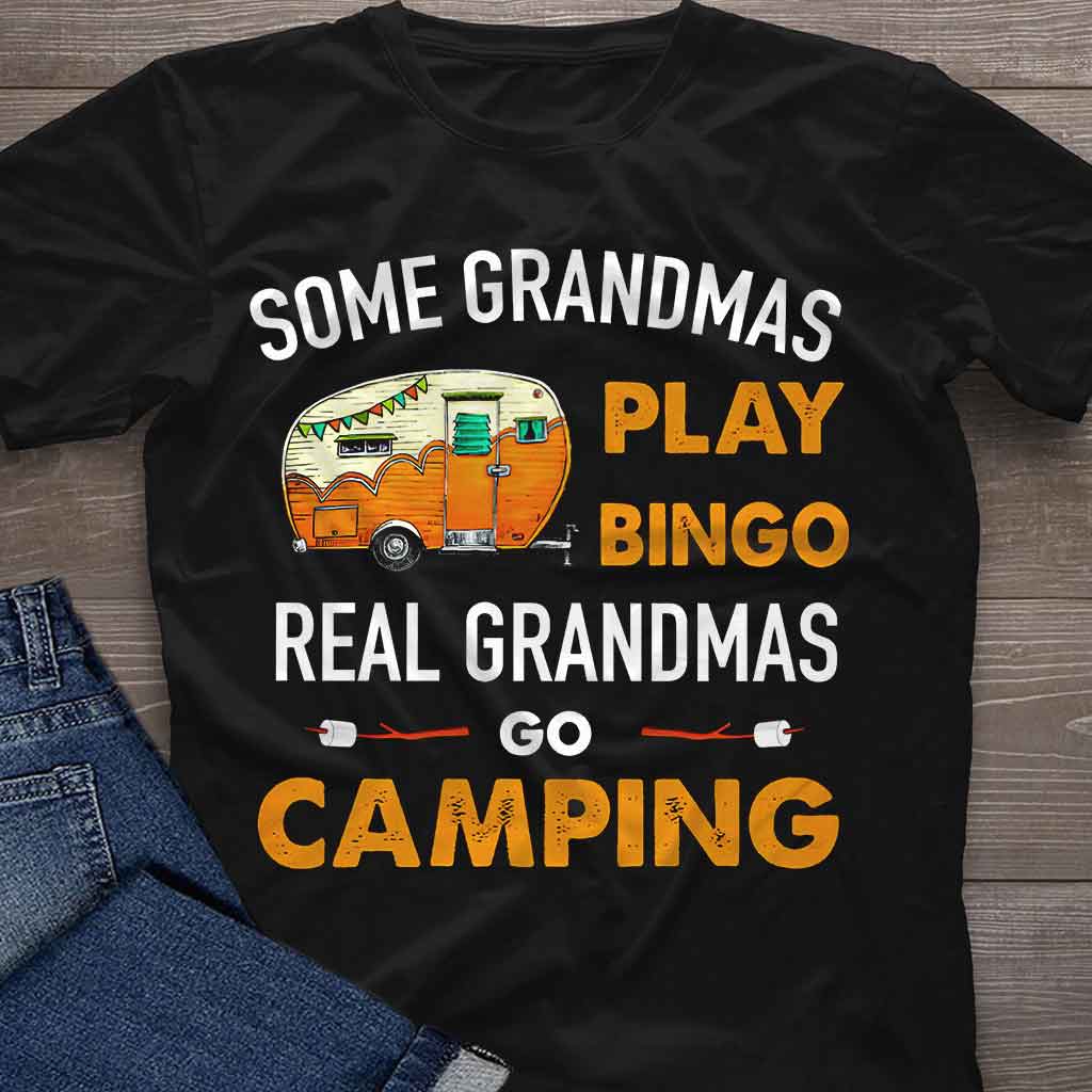 Some Grandmas Play Bingo Camping T-shirt and Hoodie 112021