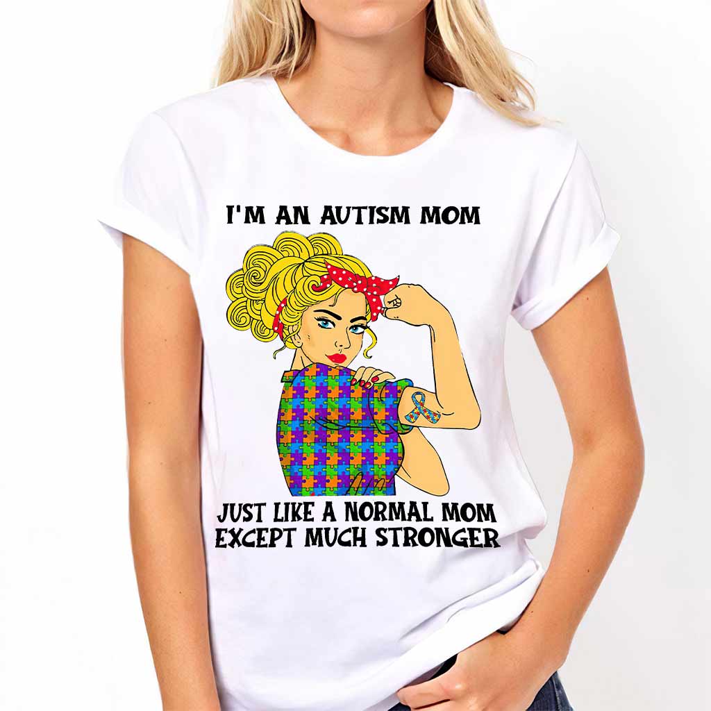 Maman d'enfant autiste - T-shirt et sweat à capuche de sensibilisation à l'autisme 112021