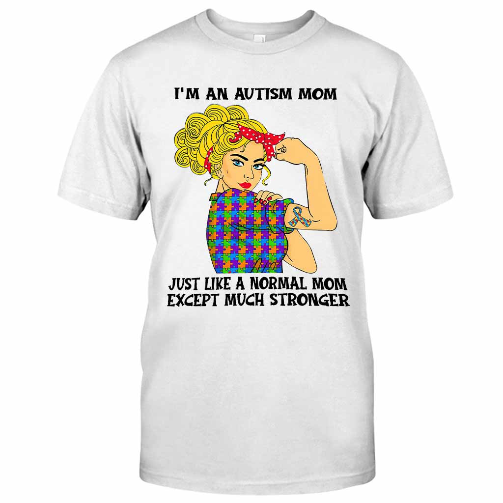 Maman d'enfant autiste - T-shirt et sweat à capuche de sensibilisation à l'autisme 112021