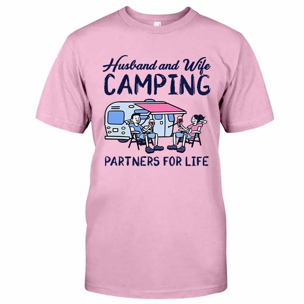 Couple de campeurs pour la vie - T-shirt et sweat à capuche de camping 112021