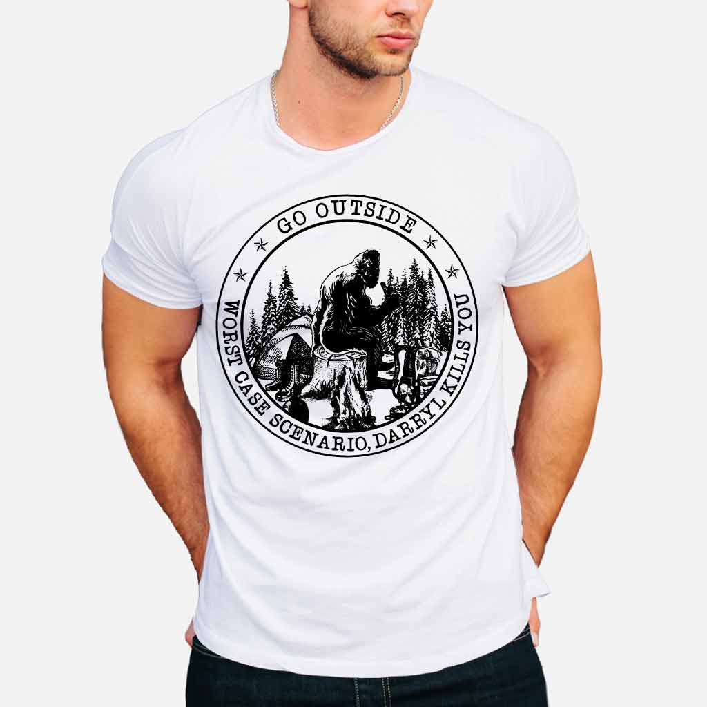 Go Outside - T-shirt et sweat à capuche de camping 112021