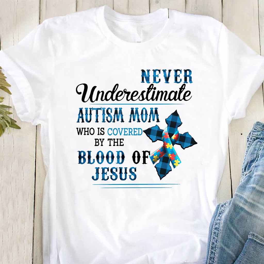 Maman d'enfant autiste - T-shirt et sweat à capuche de sensibilisation à l'autisme 112021