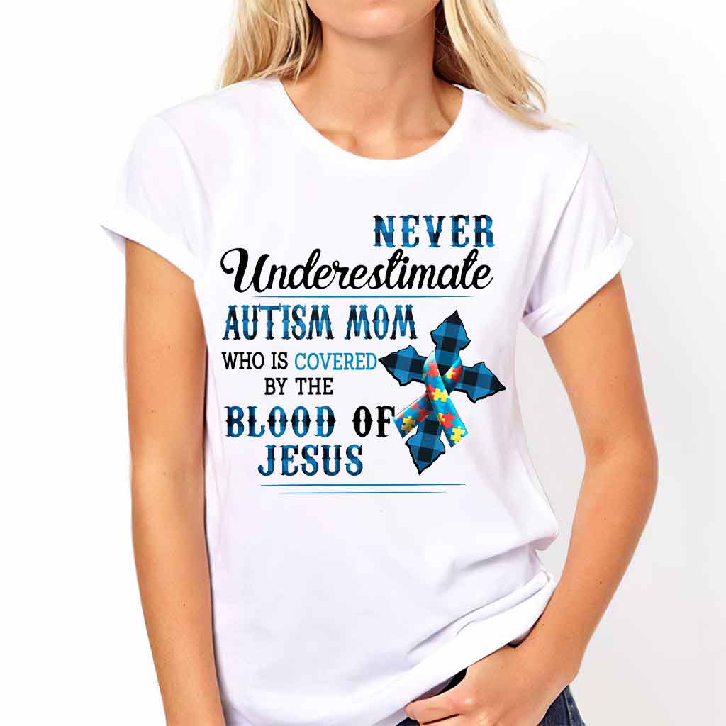 Maman d'enfant autiste - T-shirt et sweat à capuche de sensibilisation à l'autisme 112021