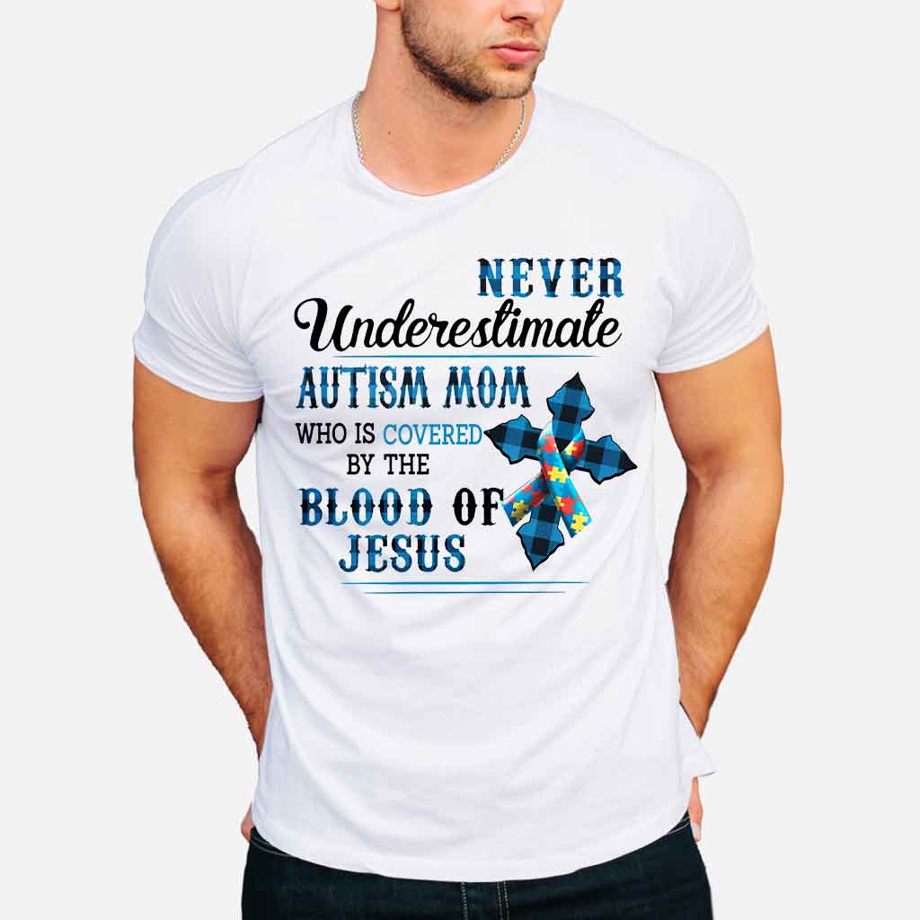 Maman d'enfant autiste - T-shirt et sweat à capuche de sensibilisation à l'autisme 112021