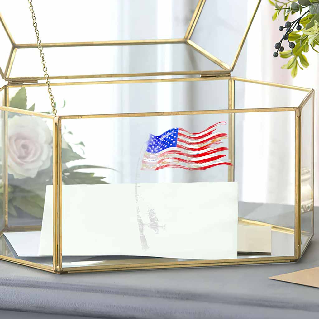 Autocollant de pêche américain complet 112021