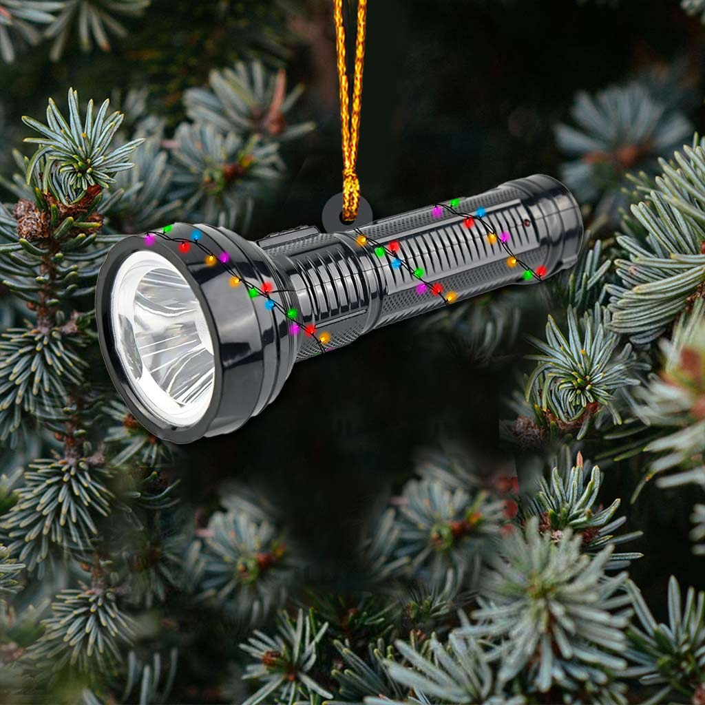 Collection d'articles de camping - Décoration de Noël pour le camping (Imprimée des deux côtés)