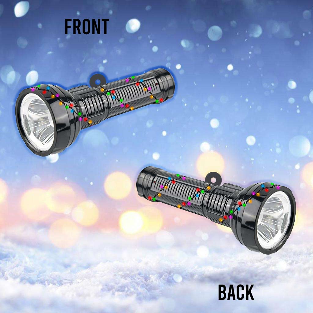 Collection d'articles de camping - Décoration de Noël pour le camping (Imprimée des deux côtés)