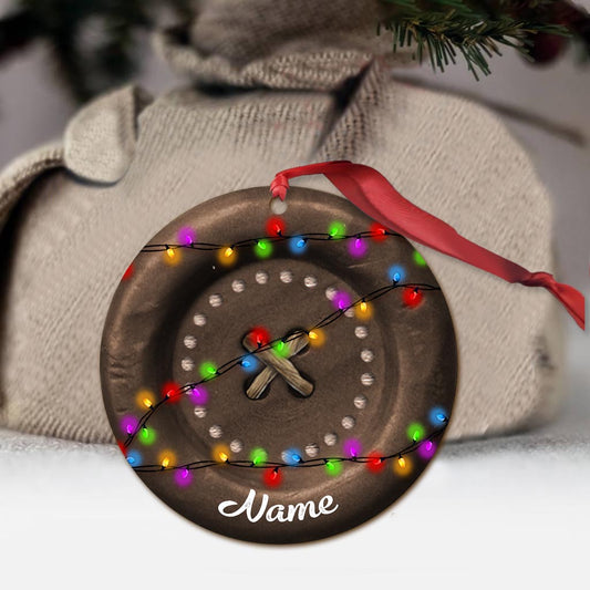 Collection d'articles de couture - Ornement de Noël personnalisé (Impression recto verso)