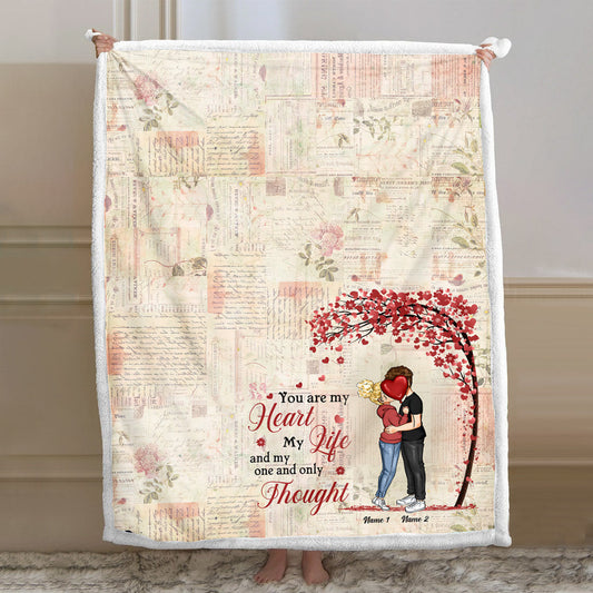 Together Since - Personalized Couple Blanket