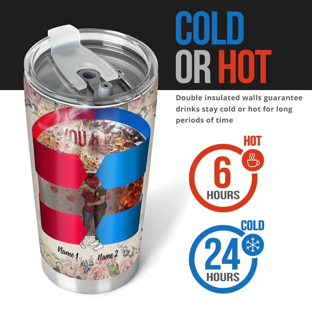 Je suis à toi - Gobelet isotherme personnalisé pour couples