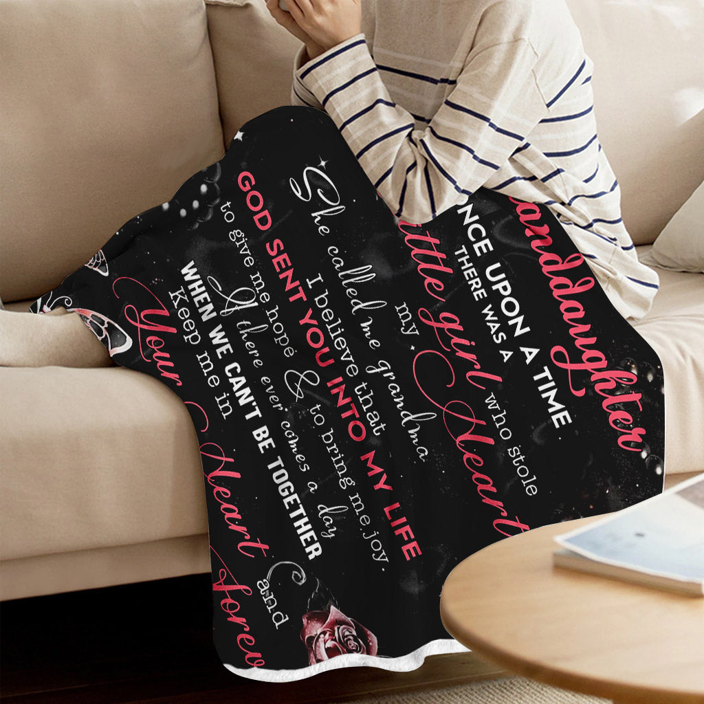 À ma petite-fille - Couverture personnalisée pour grand-mère