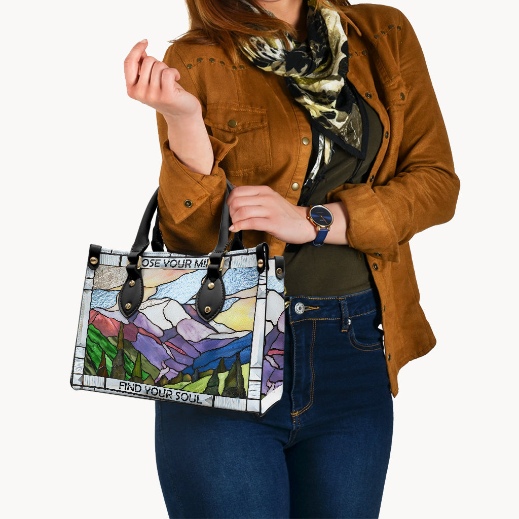 Perdez la tête - Sac à main de randonnée en cuir