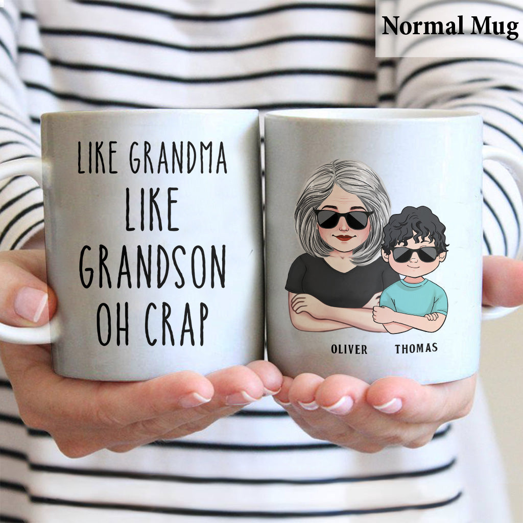 Tel père, tel fils - Cadeau pour papa, papa, fils - Mug personnalisé