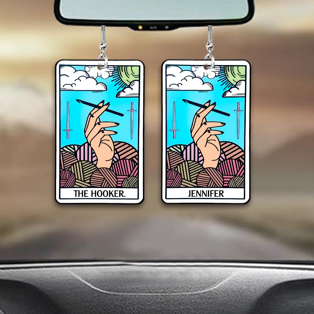 Le Hocker - Ornement de voiture personnalisé au crochet