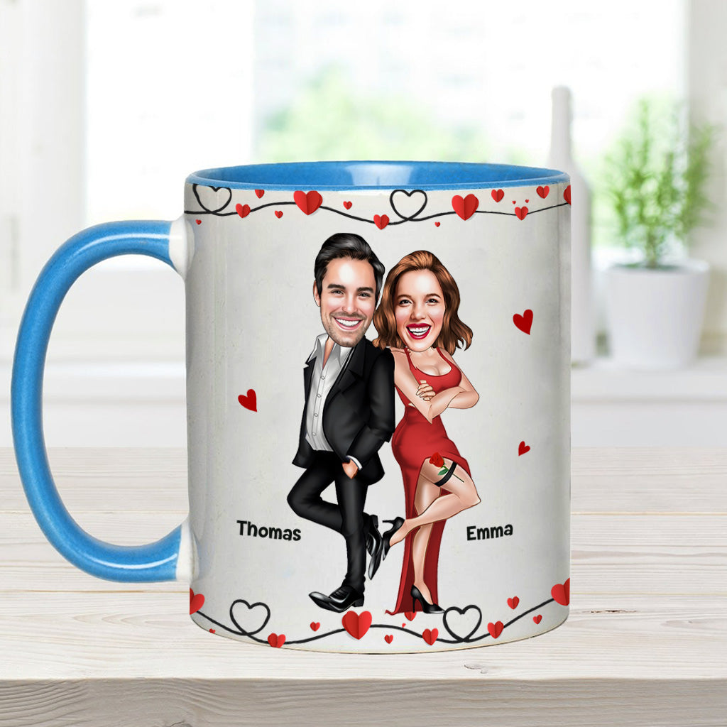 Félicitations pour être mon mari ! – Mug personnalisé pour couple