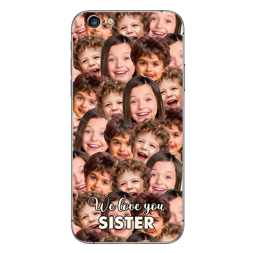 Je t'aime papa - Cadeau pour papa, grand-mère, grand-père, maman, oncle, tante, frère, sœur, fils, fille, petite-fille, petit-fils, mari, femme, petit ami, petite amie - Coque de téléphone personnalisée