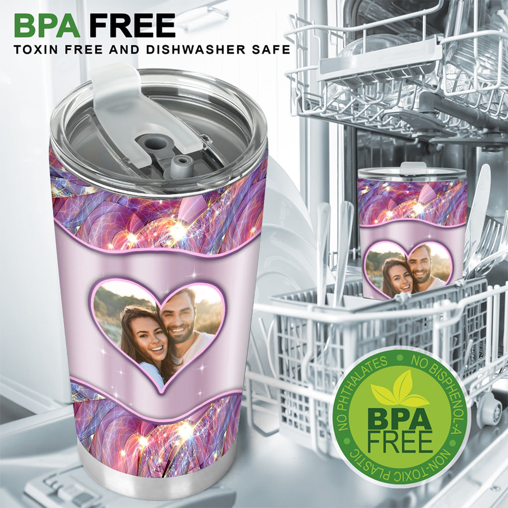 Gobelet isotherme personnalisé - Cadeau pour grand-mère, maman, papa, grand-père, tante, oncle, sœur, frère, mari, femme, ami(e)