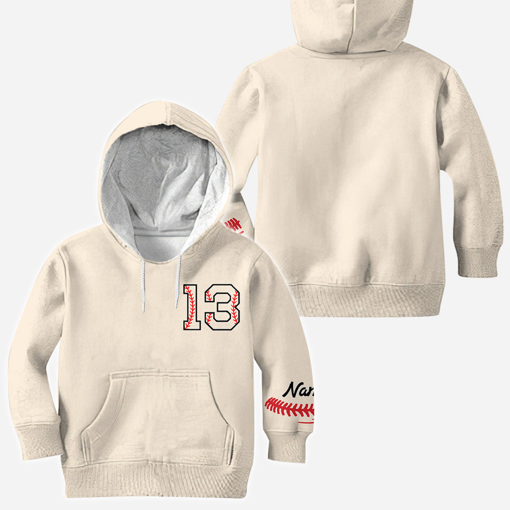 T-shirt personnalisé « À mon époque baseball » - T-shirt intégral baseball