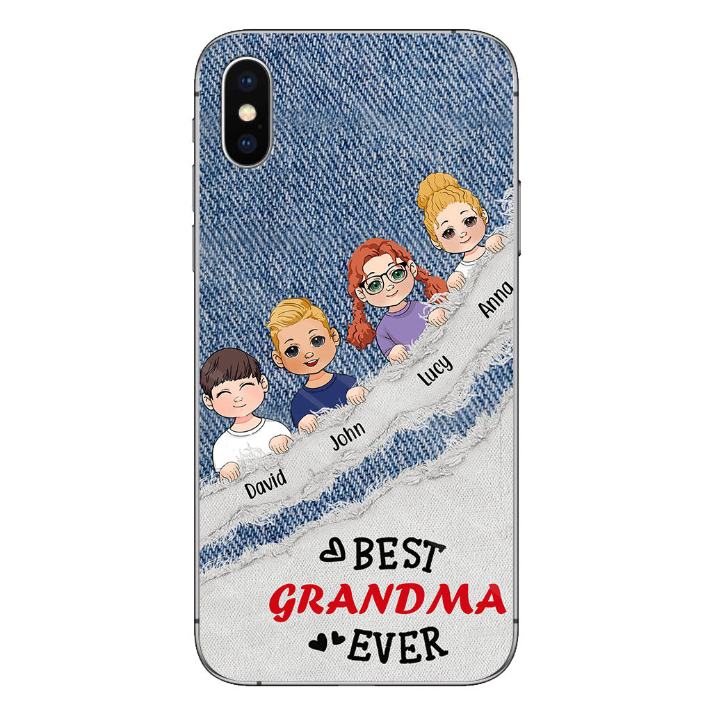 Best Grandma Ever - Personalized Grandma Phone Case