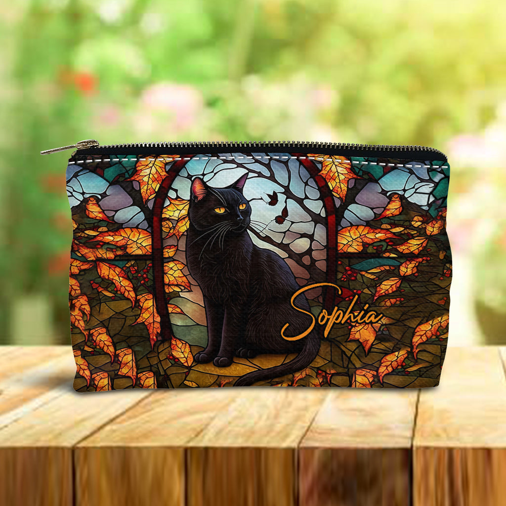 Pochette personnalisée Chat Noir