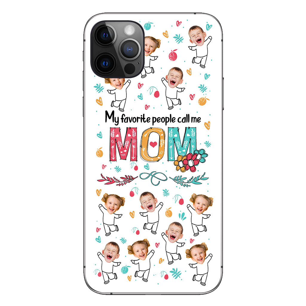 Mes personnes préférées m'appellent Nana - Cadeau pour grand-mère, maman - Coque de téléphone personnalisée