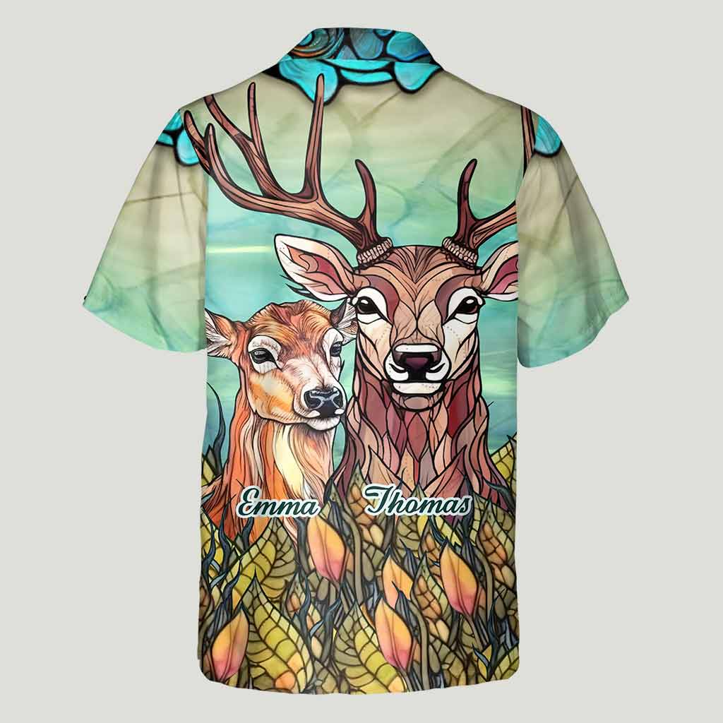 Toi et moi, on gère ! - Chemise hawaïenne de chasse personnalisée