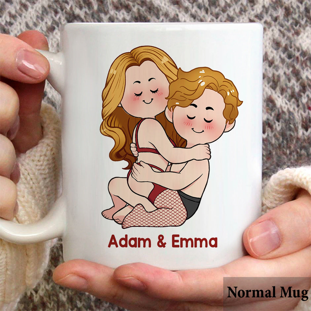 Merci d'être si sexy - Mug personnalisé pour couple