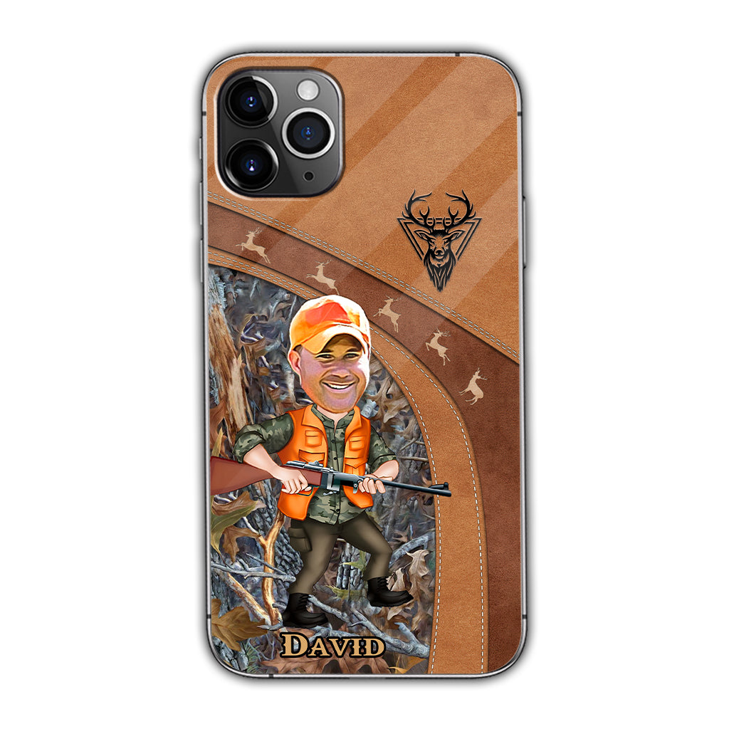 Coque de téléphone personnalisée sur le thème de la chasse avec photo humoristique intégrée - Coque de téléphone humoristique sur le thème de la chasse