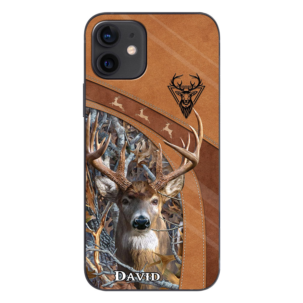 La vie est plus belle dans les bois - Coque de téléphone personnalisée pour la chasse