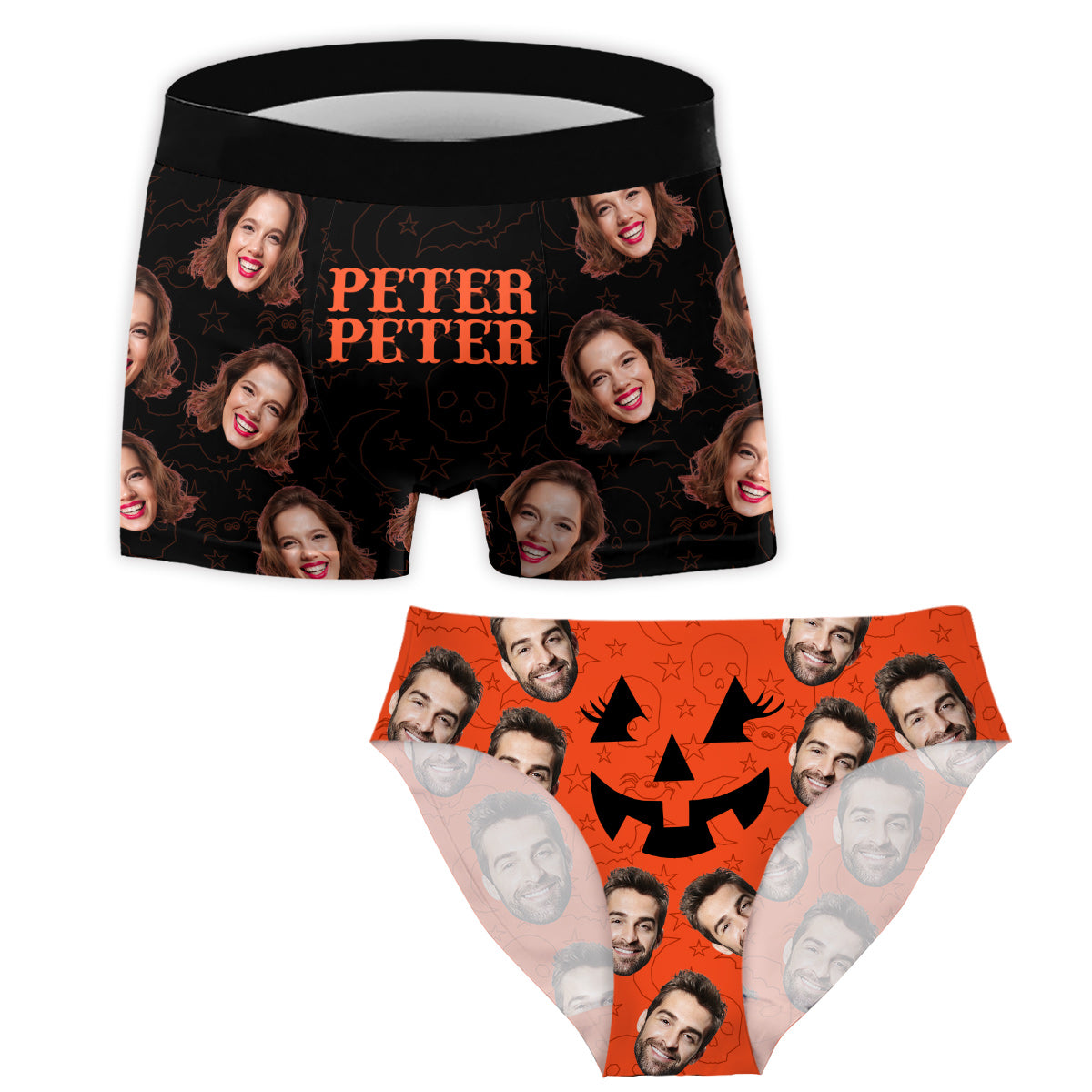 Peter Peter - Slips personnalisés pour couples (femmes et hommes)