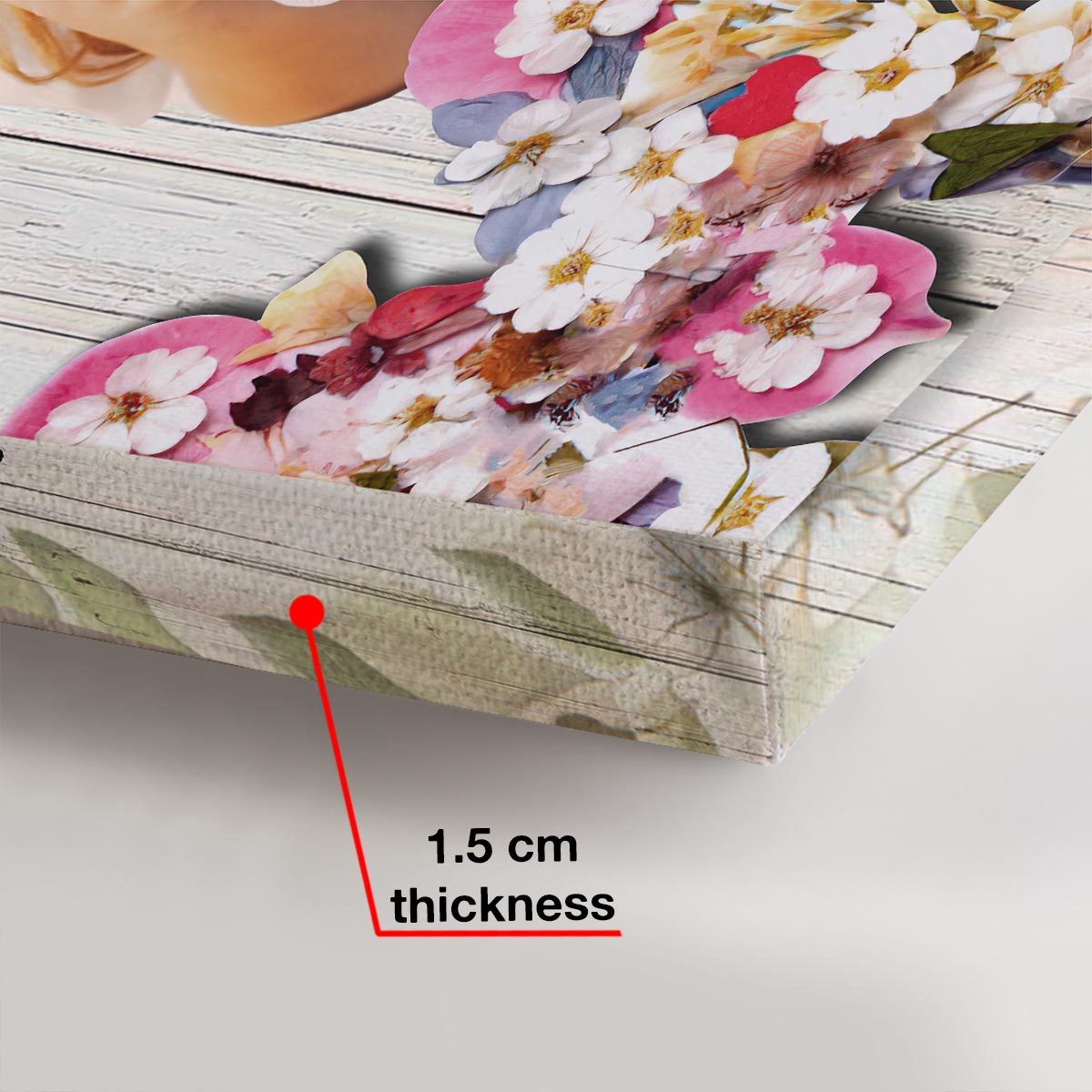 Tu es le monde - Toile et affiche personnalisées pour maman