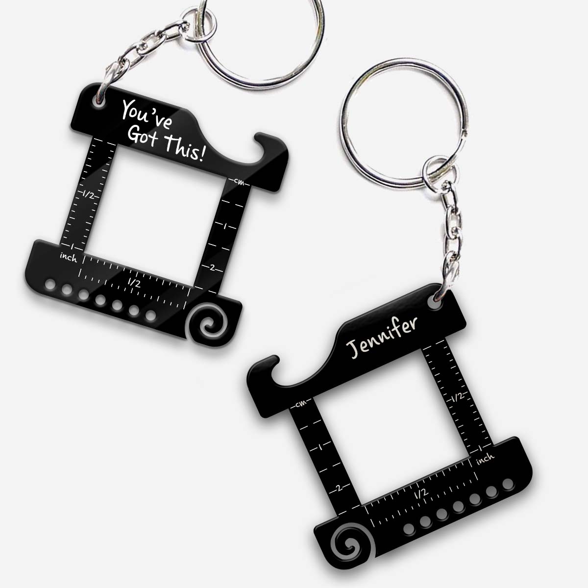 You’ve Got This! - Personalized Knitting Keychain