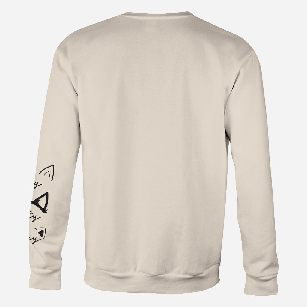 Maman Chat - T-shirt personnalisé avec motif chat