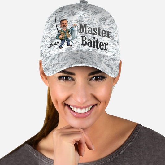Casquette de pêche classique personnalisée Master Baiter