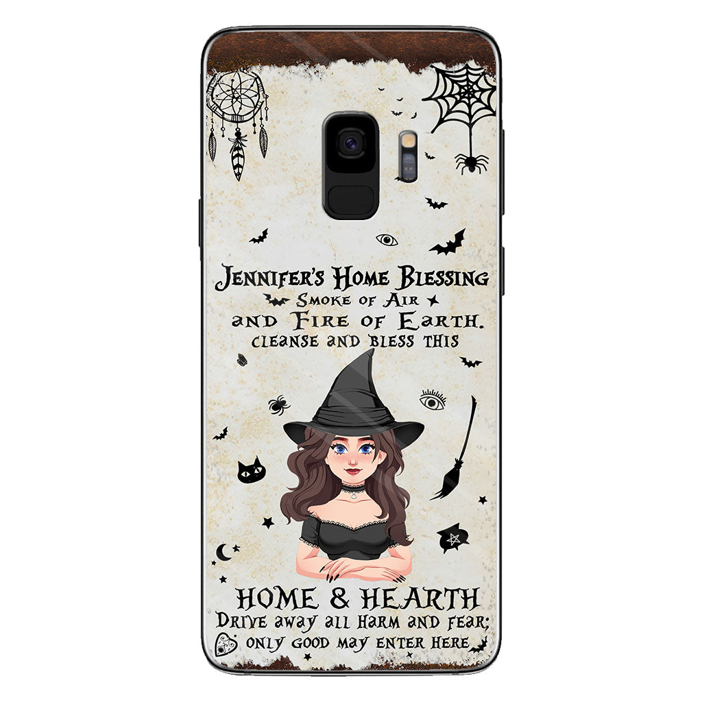 Bénédiction du foyer - Coque de téléphone personnalisée sorcière