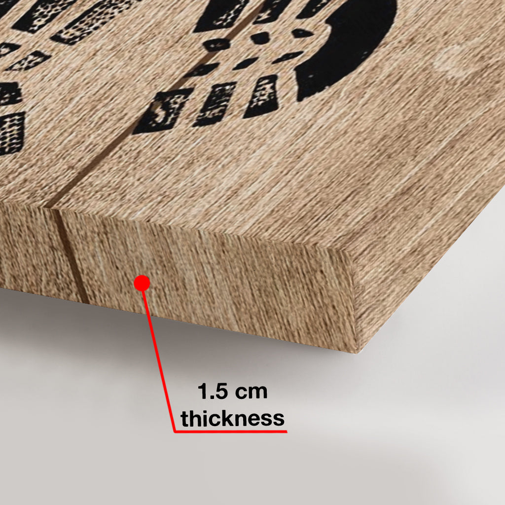 To My Bonus Dad - Personalized Father Canvas And Poster