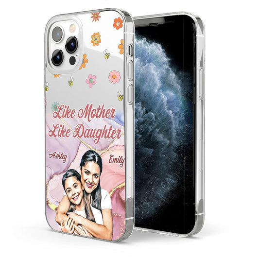 Best Mama Ever - Personalized Mother Clear Phone Case