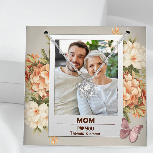 Grandma I Love You - Gift for grandma, mom, aunt, sister, wife, girlfriend - Personalized Necklace