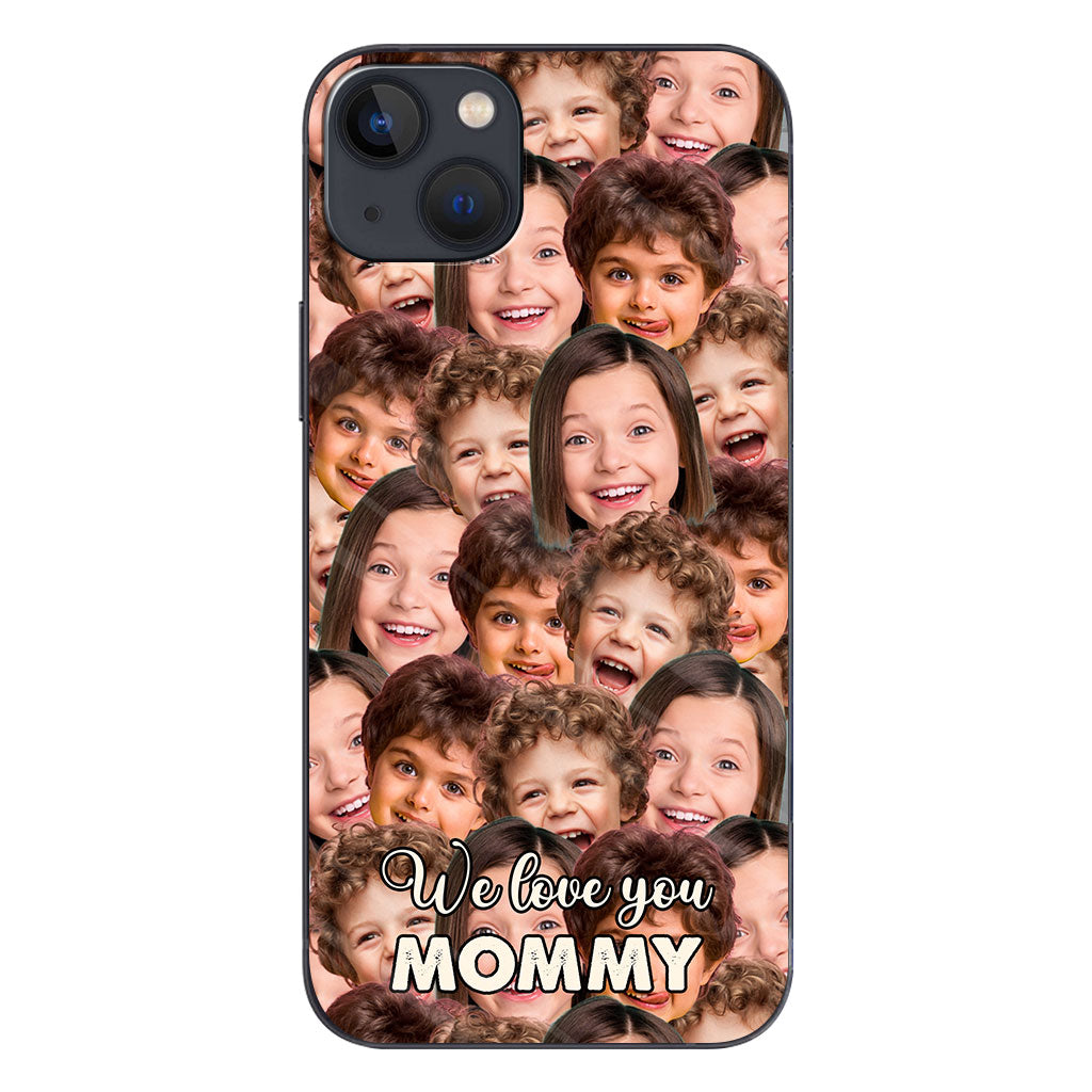 Je t'aime papa - Cadeau pour papa, grand-mère, grand-père, maman, oncle, tante, frère, sœur, fils, fille, petite-fille, petit-fils, mari, femme, petit ami, petite amie - Coque de téléphone personnalisée
