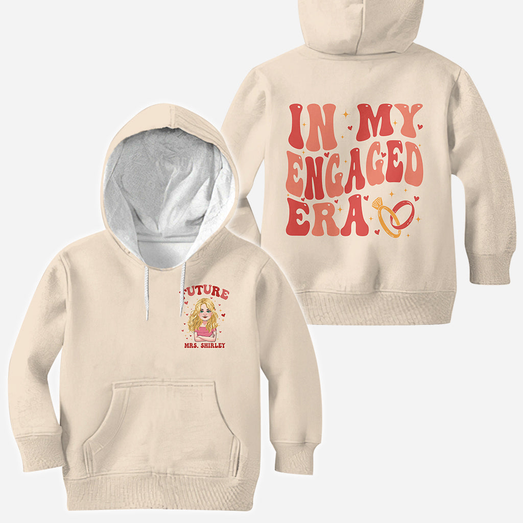 À l'époque de mes fiançailles - cadeau de mariage pour la mariée - T-shirt personnalisé intégralement